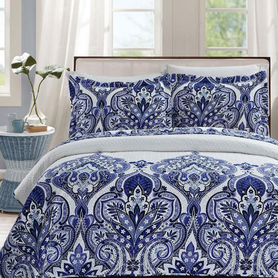 damask bedding quilted bedspreads