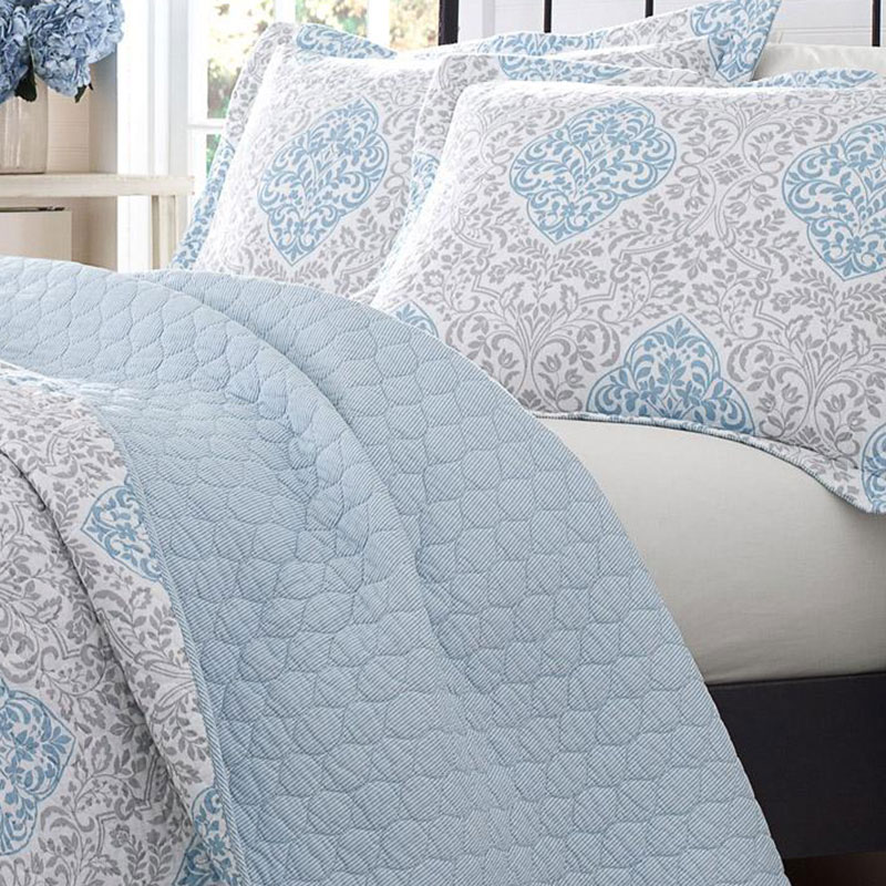 print quilt bedspread set