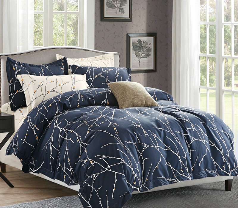 marcedonia print duvet covet set