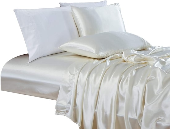 silky satin sheet sets