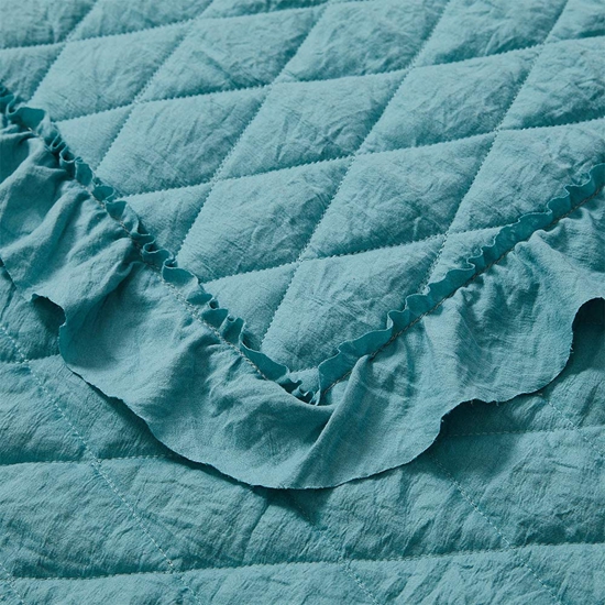 Diamond stitched blankets