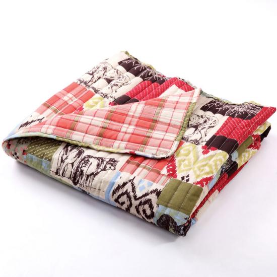 water wash quilting throw bedding