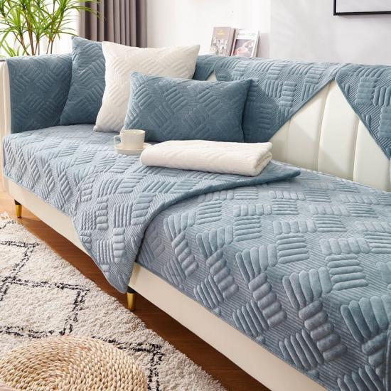 flannel quilted sofa cover